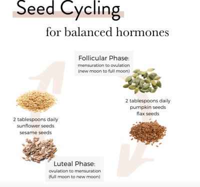 Seed Cycling Infograph